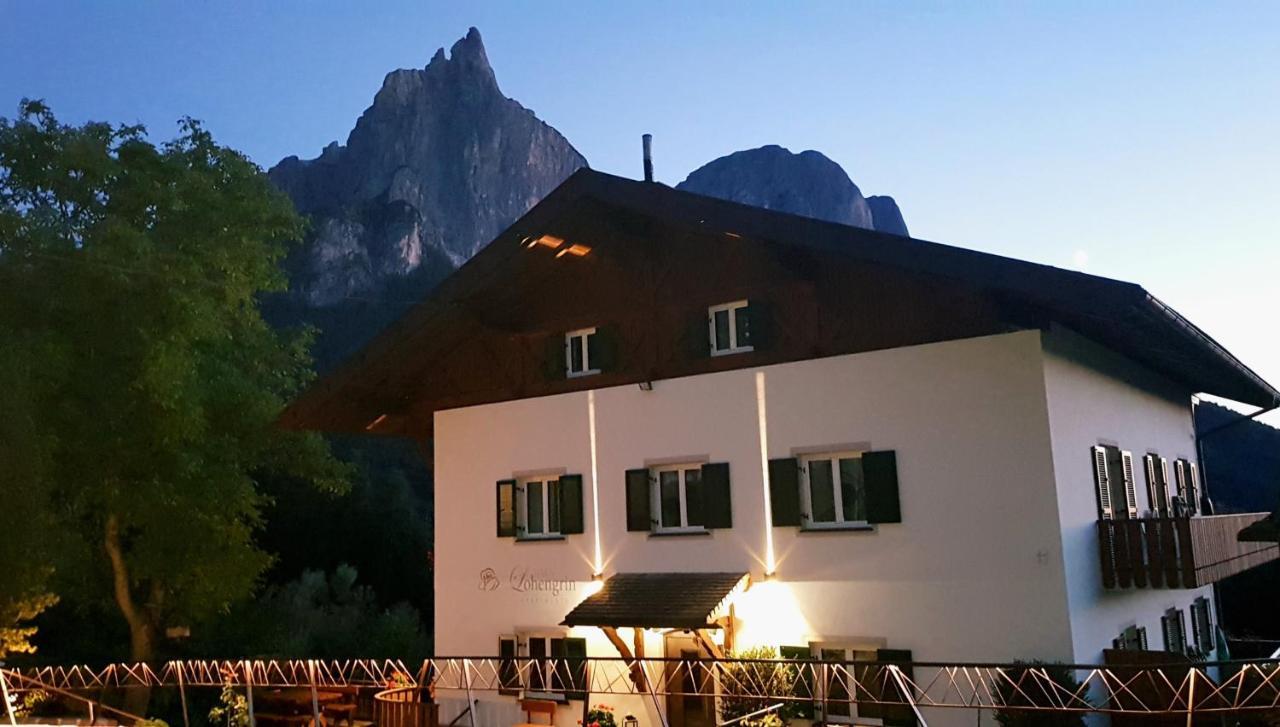 Haus Lohengrin Ferienwohnung 1 Siusi Dış mekan fotoğraf